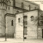 Aile gauche et entrée du patronage Saint-Joseph, rue Bobillot