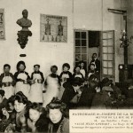 Le réfectoire de La Mie de Pain au début du XXème siècle