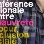 Affiche Conférence nationale contre la pauvreté 2012