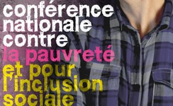 Affiche Conférence nationale contre la pauvreté 2012