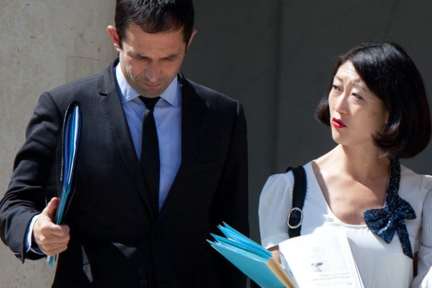 Benoît Hamon et Fleur Pellerin